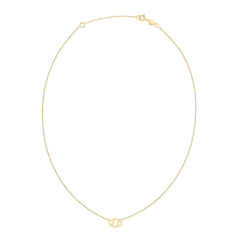 14K Yellow Gold Cancer Necklace - Sable Gold