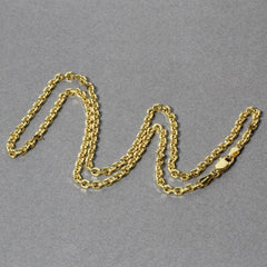 14k Yellow Gold Diamond Cut Cable Link Chain (3.0 mm) - Sable Gold