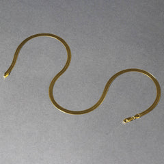 14k Yellow Gold Super Flex Herringbone Chain (4.60 mm) - Sable Gold