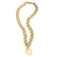 14k Yellow Gold Rolo Link Necklace (11.40 mm) - Sable Gold