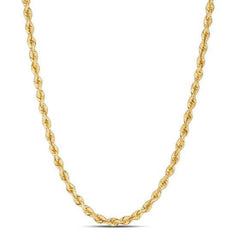 14k Yellow Gold Light Rope Chain (3.7 mm) - Sable Gold