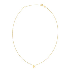 14K Yellow Gold Pisces Necklace - Sable Gold