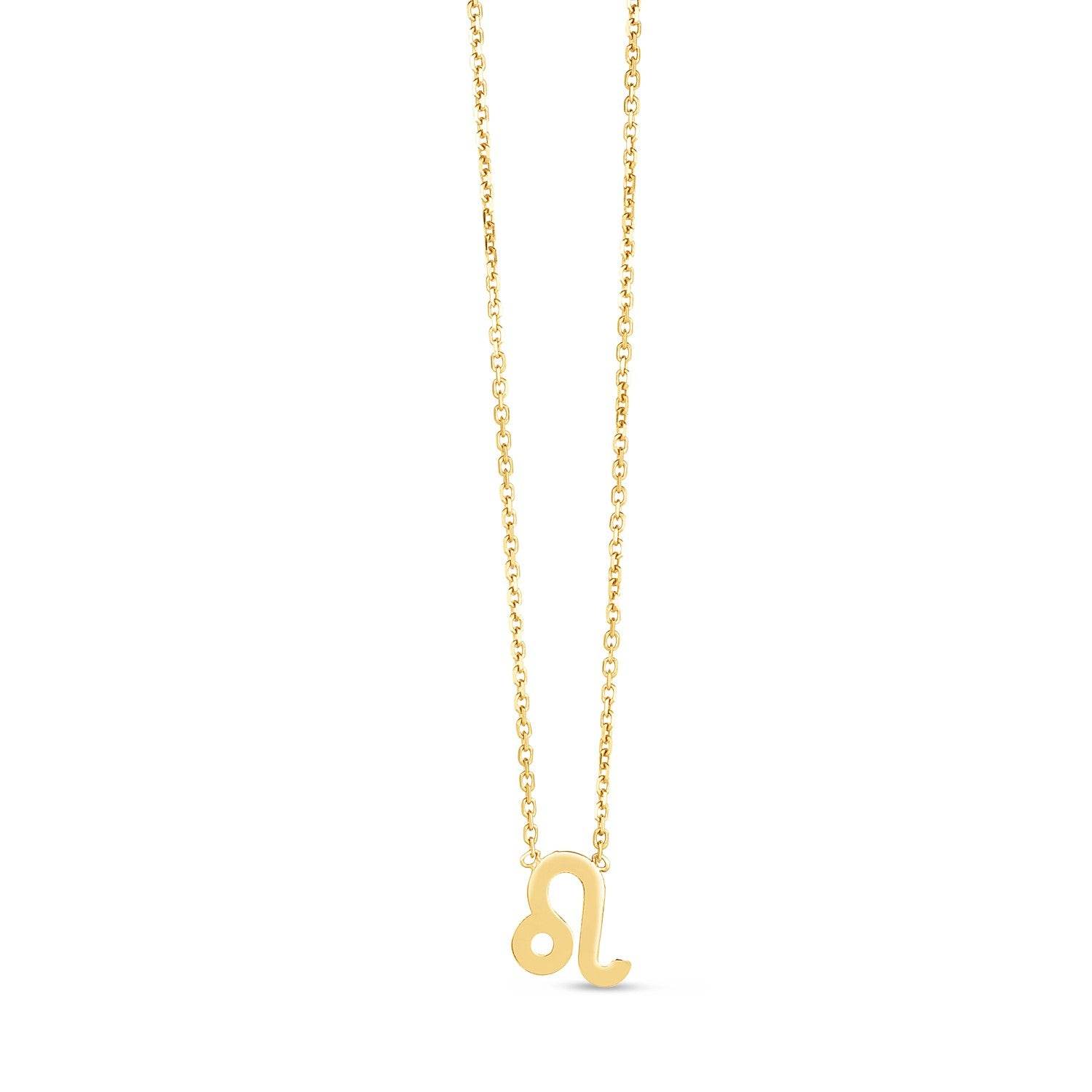 14K Yellow Gold Leo Necklace - Sable Gold