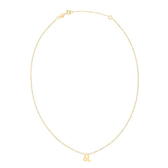 14K Yellow Gold Leo Necklace - Sable Gold