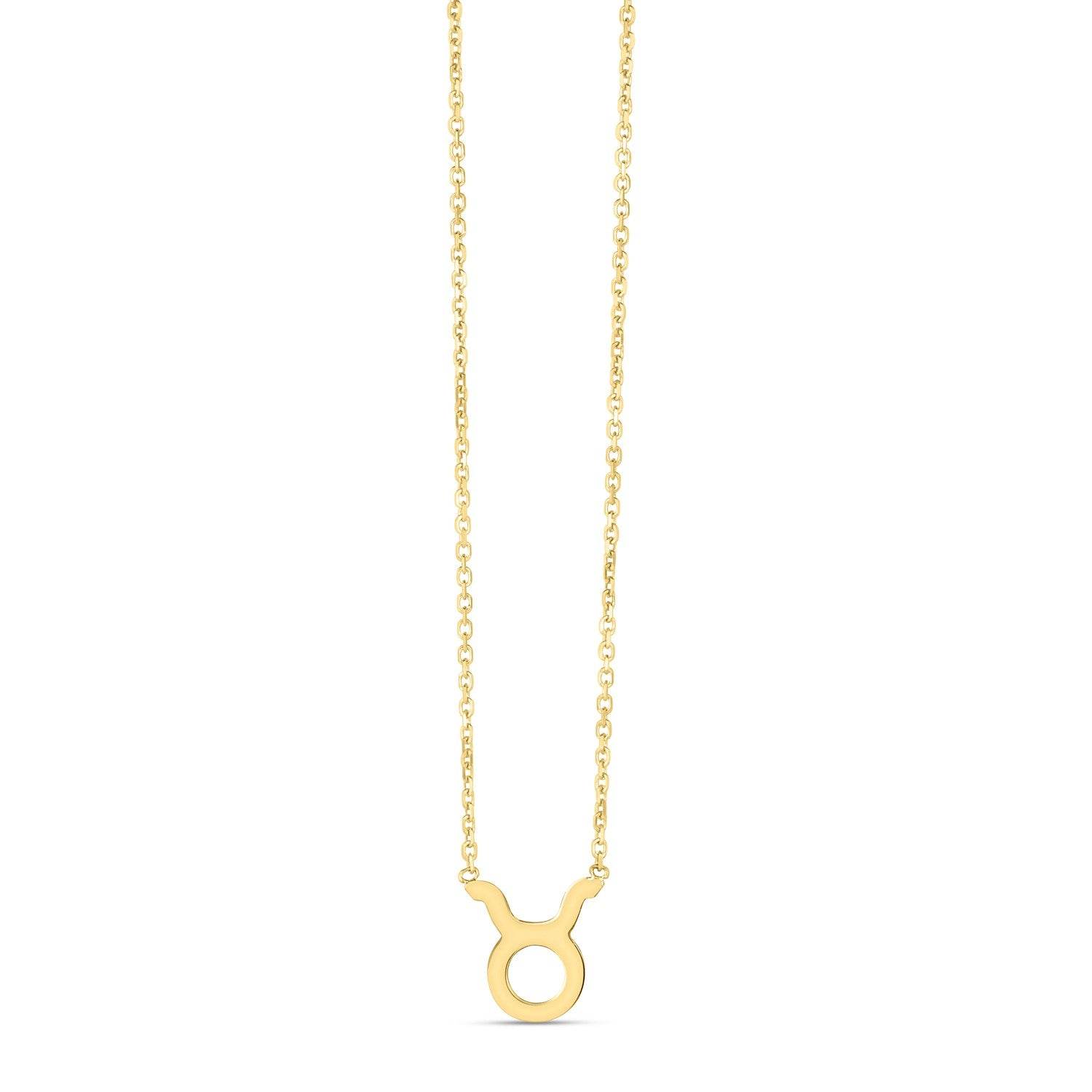 14K Yellow Gold Taurus Necklace - Sable Gold