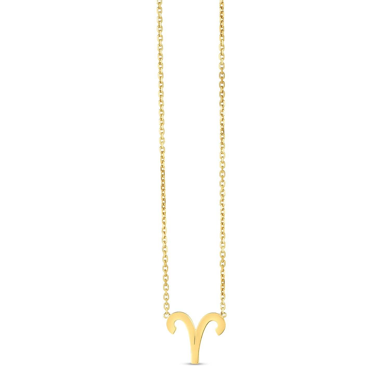 14K Yellow Gold Aries Necklace - Sable Gold