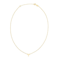 14K Yellow Gold Aries Necklace - Sable Gold