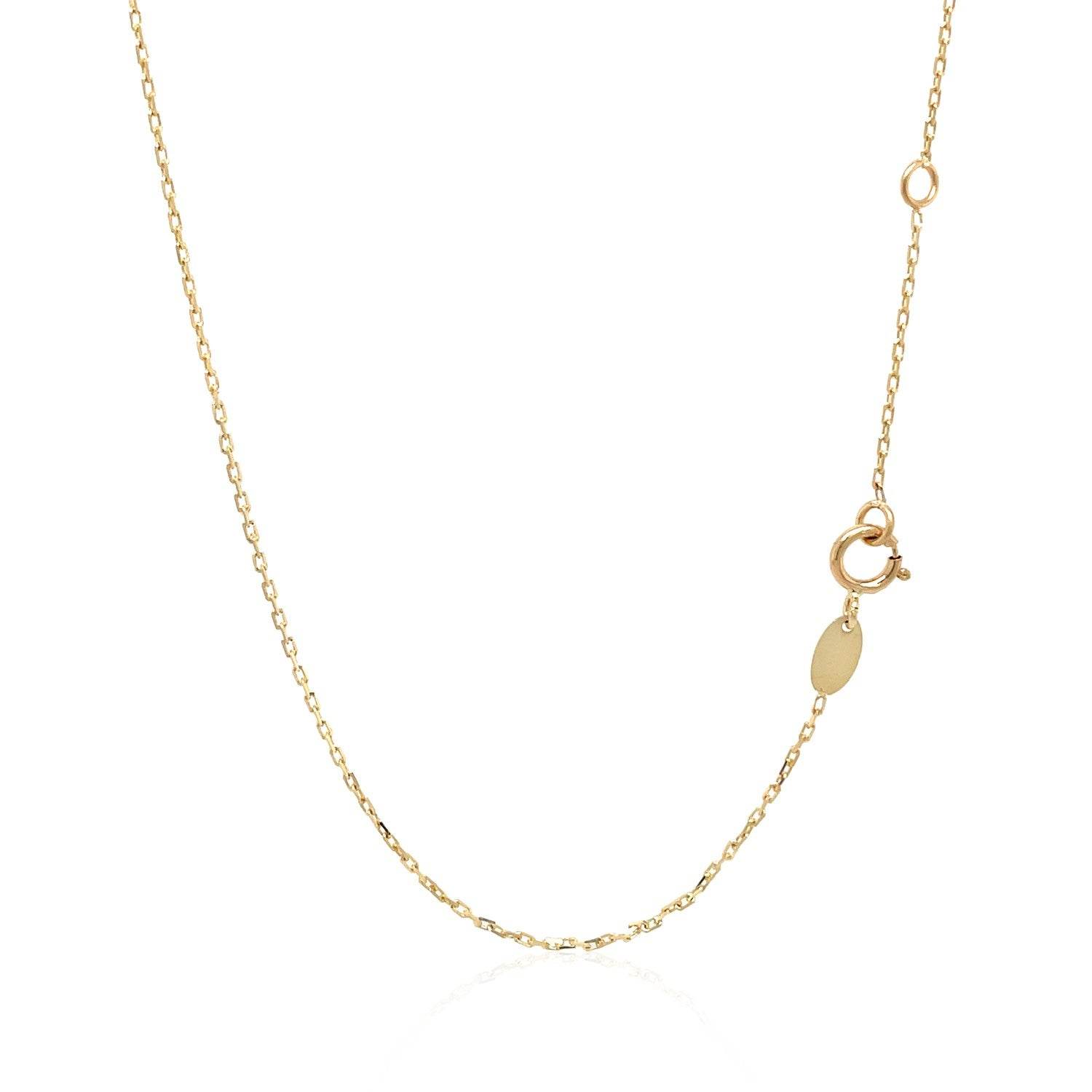 14k Tri-Color Gold Rosary Chain Necklace - Sable Gold