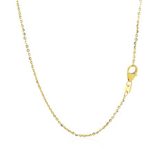 14k Yellow Gold Double-Strand Chain Necklace with Puff Moon and Star - Sable Gold