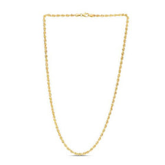 14k Yellow Gold Light Rope Chain (3.00 mm) - Sable Gold