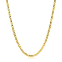 14k Yellow Gold Classic Solid Miami Cuban Chain (2.60 mm) - Sable Gold