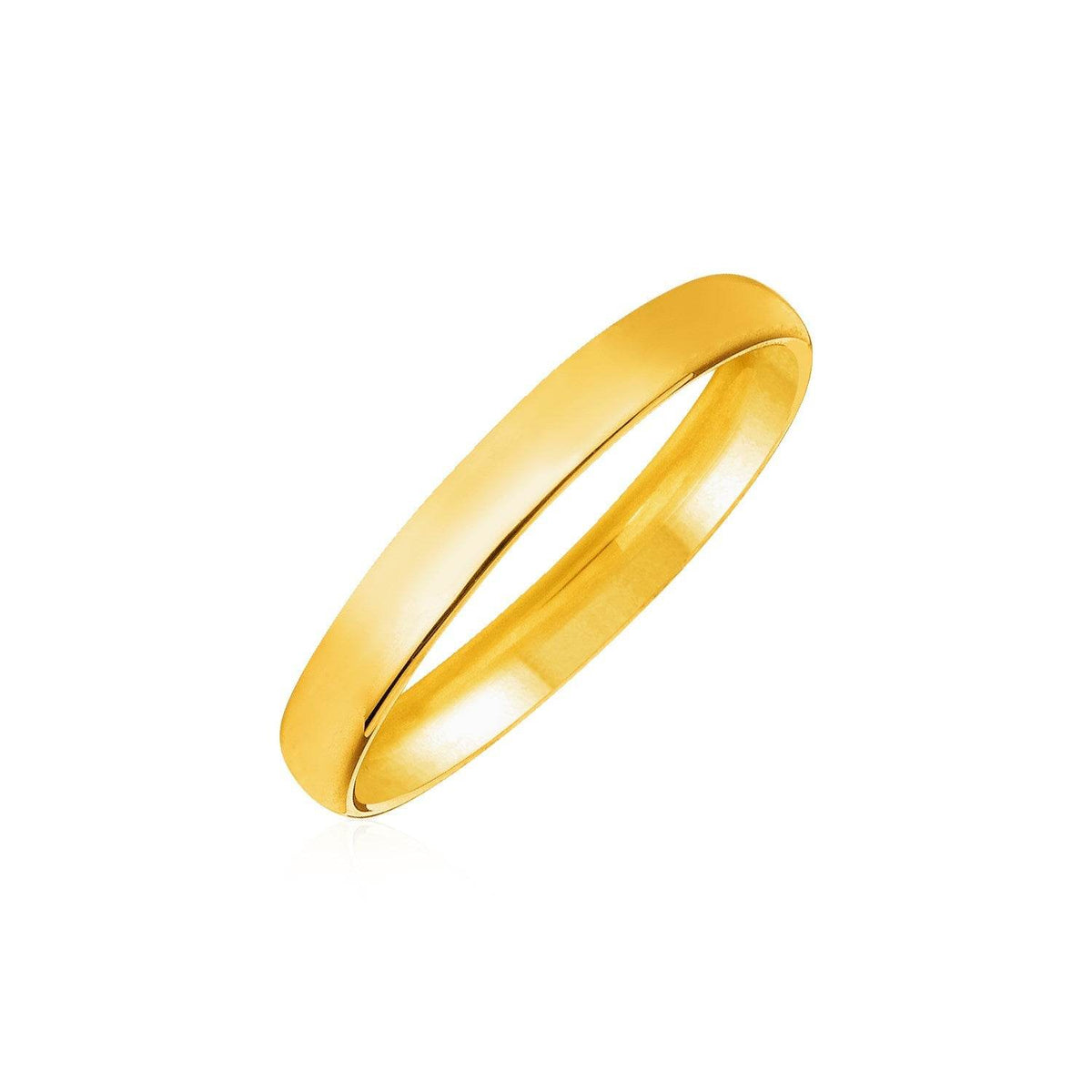 14k Yellow Gold Comfort Fit Wedding Band(5.00 mm) - Sable Gold