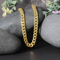 10k Yellow Gold Semi Solid Miami Cuban Chain (6.60 mm) - Sable Gold