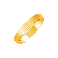 14k Yellow Gold Comfort Fit Wedding Band(4.00 mm) - Sable Gold