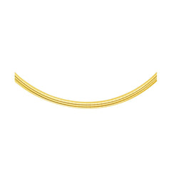 14k Yellow Gold Chain in a Classic Omega Design (4.00 mm) - Sable Gold