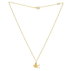 Dove Necklace in 14K Yellow Gold - Sable Gold