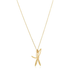 14k Yellow Gold High Polish Dragonfly Necklace - Sable Gold