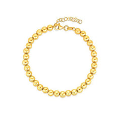 14k Yellow Gold Bead Chain Necklace(5mm) - Sable Gold