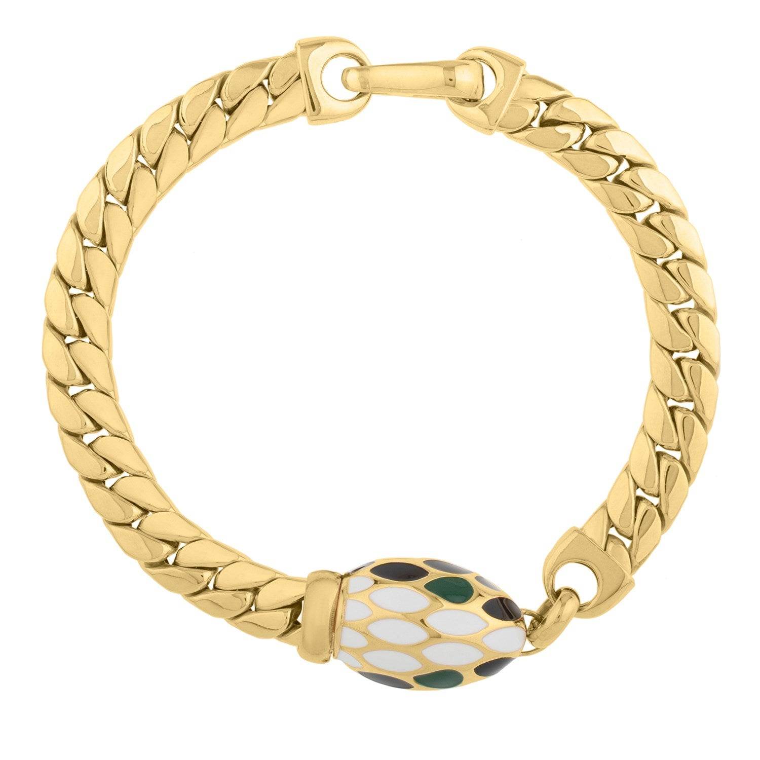 14k Yellow Gold Curb Link Bracelet (7.00 mm) - Sable Gold