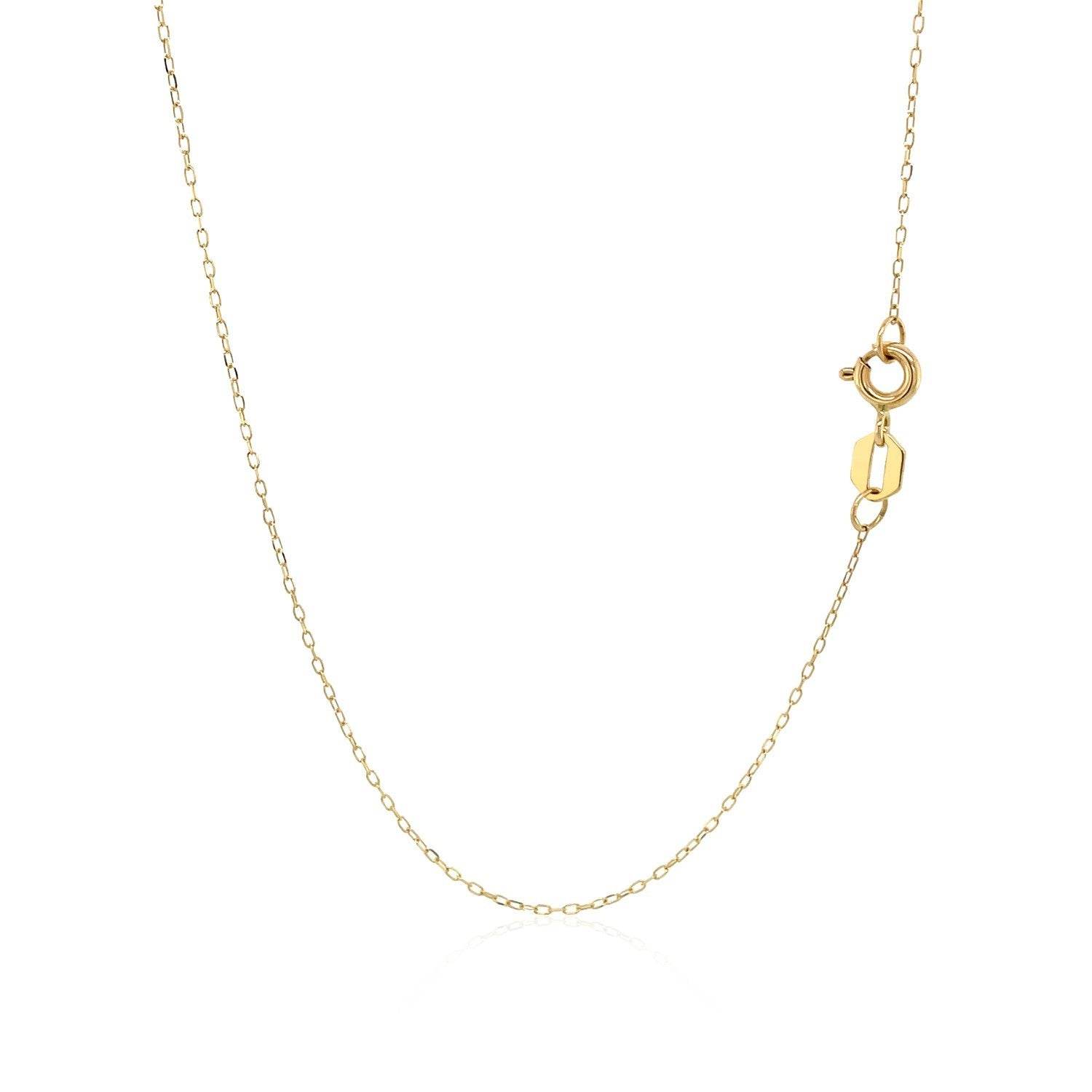 14K Yellow Gold Hand of Hamsa Necklace - Sable Gold