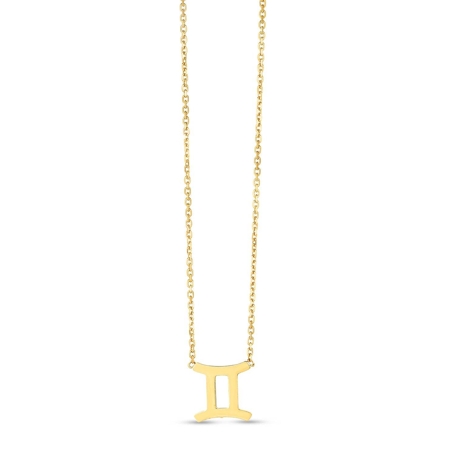 14K Yellow Gold Gemini Necklace - Sable Gold