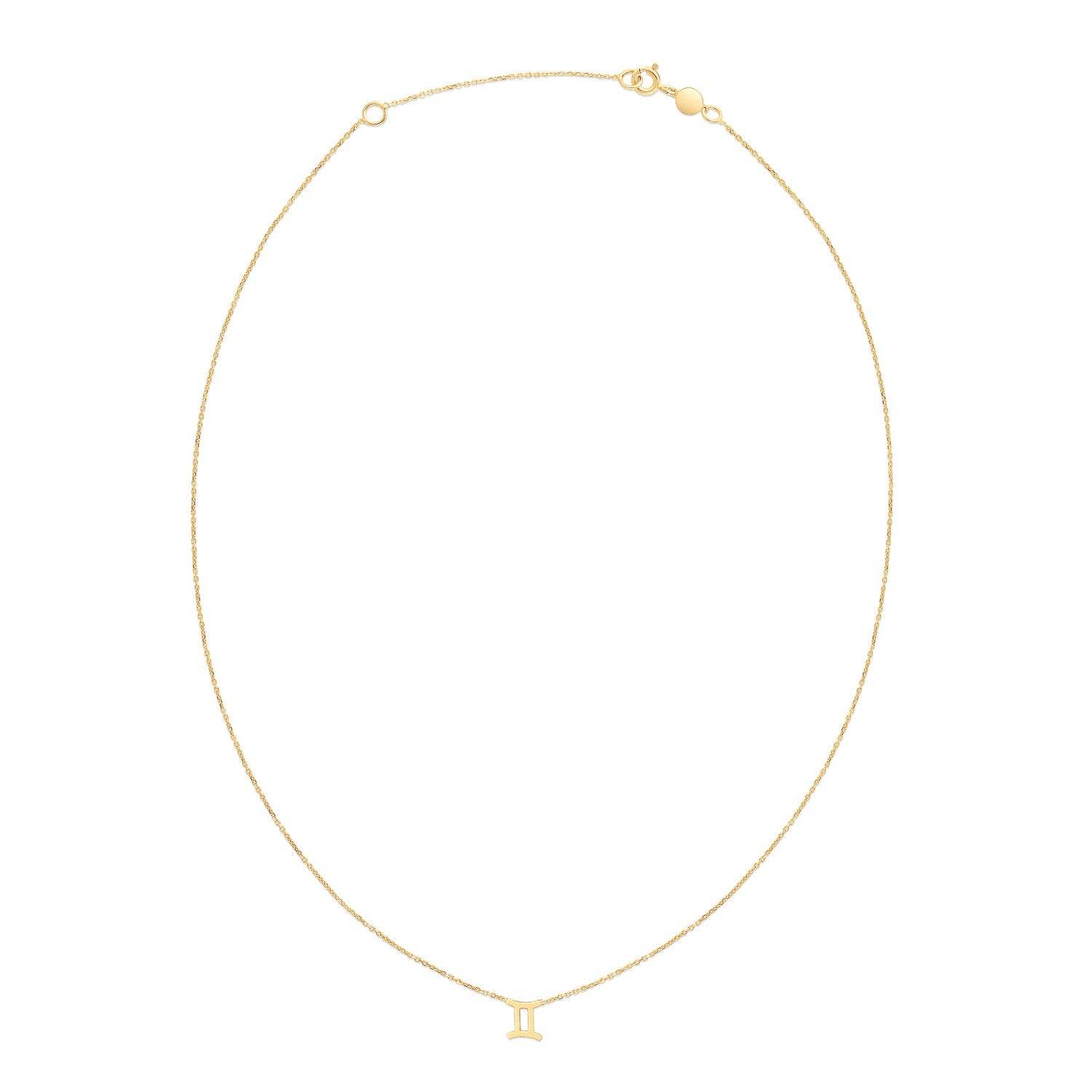 14K Yellow Gold Gemini Necklace - Sable Gold