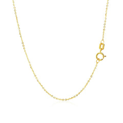 14k Yellow Gold Necklace with Eight Pointed Star and Beads - Sable Gold