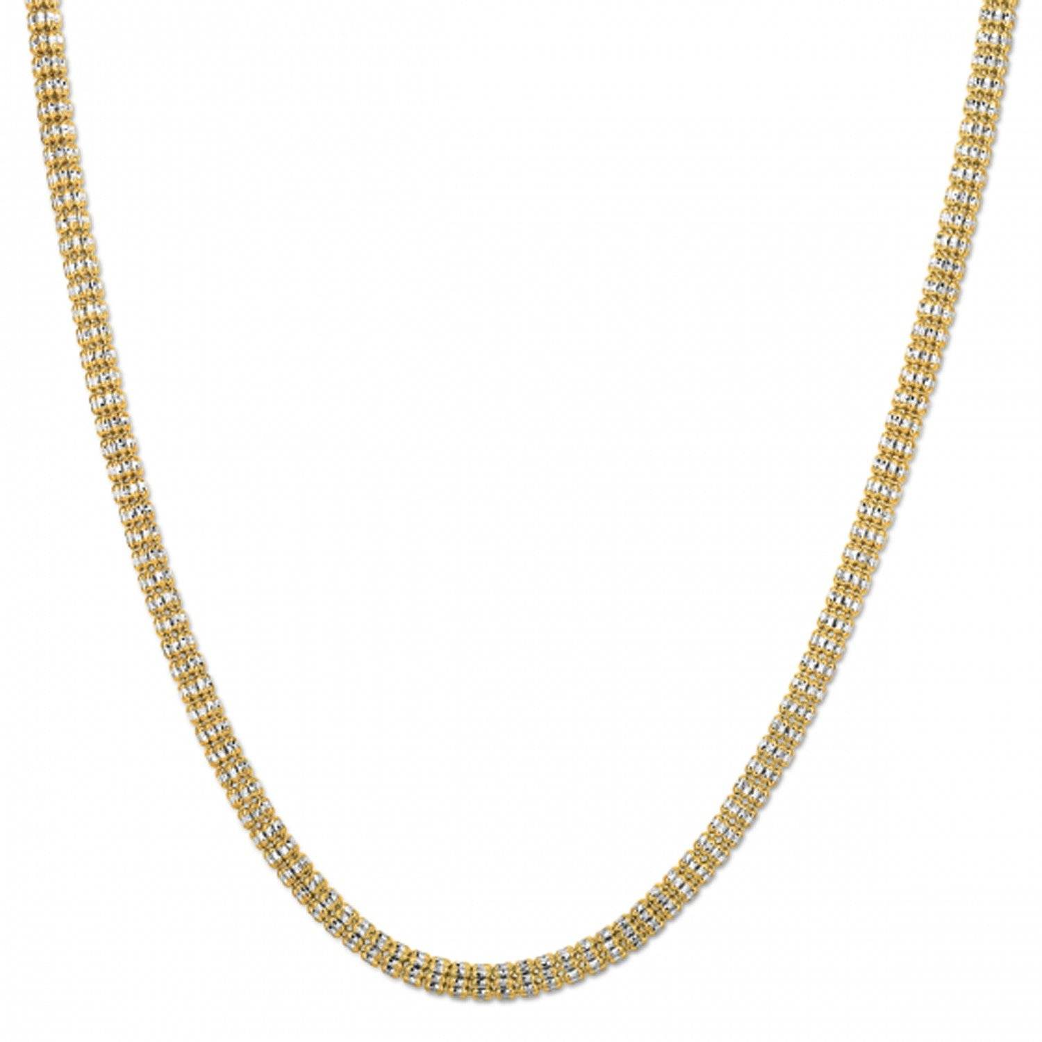 Ice Barrel Chain in 14k Yellow Gold (4.25 mm) - Sable Gold