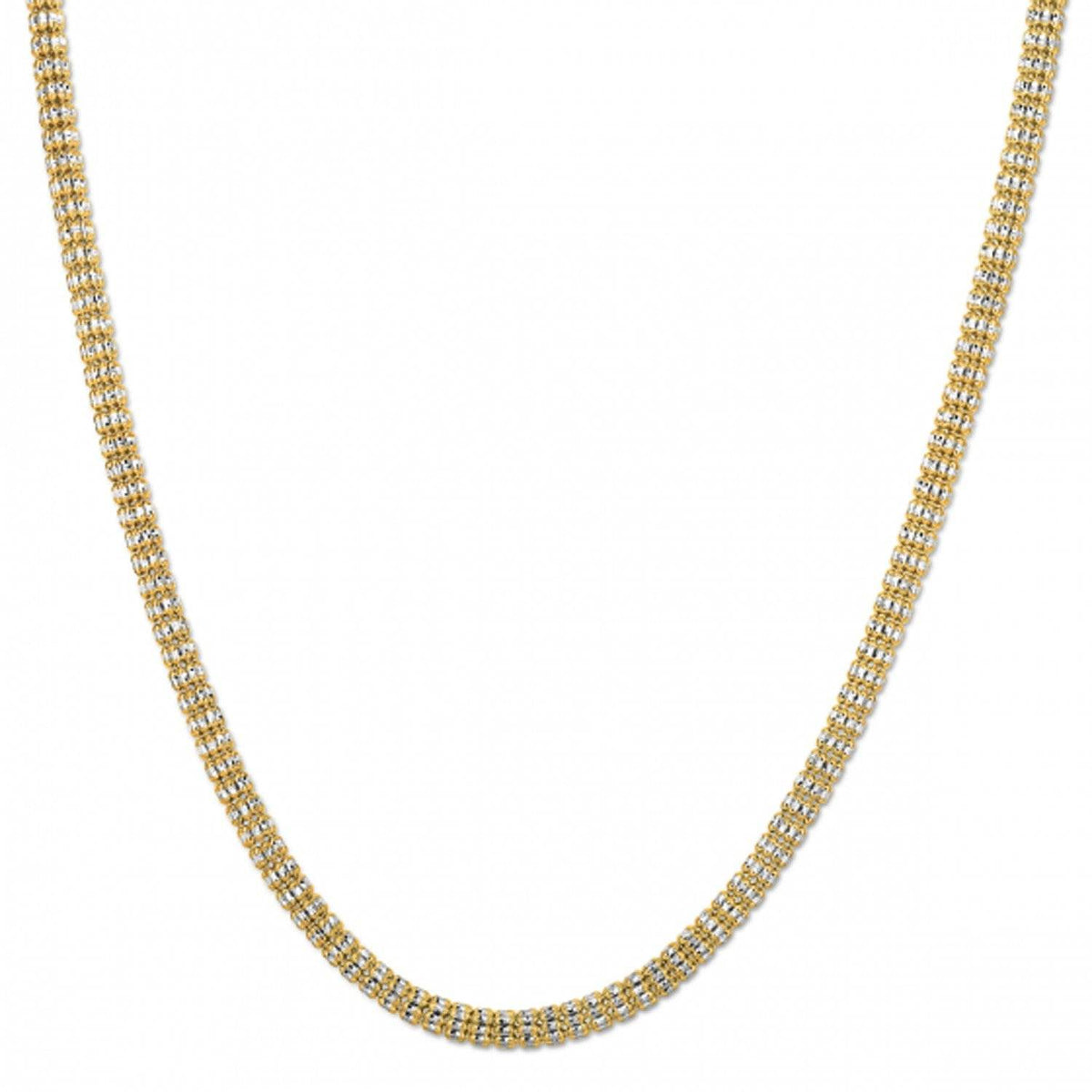 Ice Barrel Chain in 14k Yellow Gold (4.25 mm) - Sable Gold