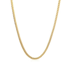 10k Yellow Gold Classic Solid Miami Cuban Chain (3.20 mm) - Sable Gold